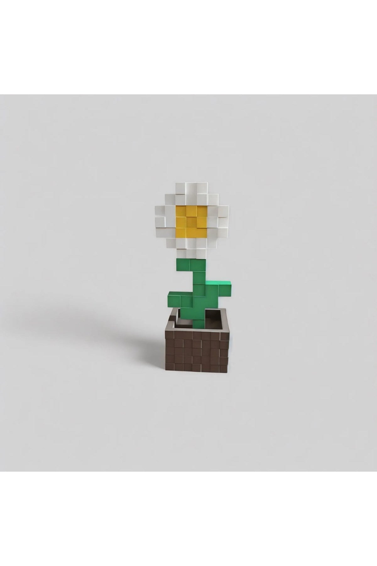 minecraft papatya çiçek - plastik