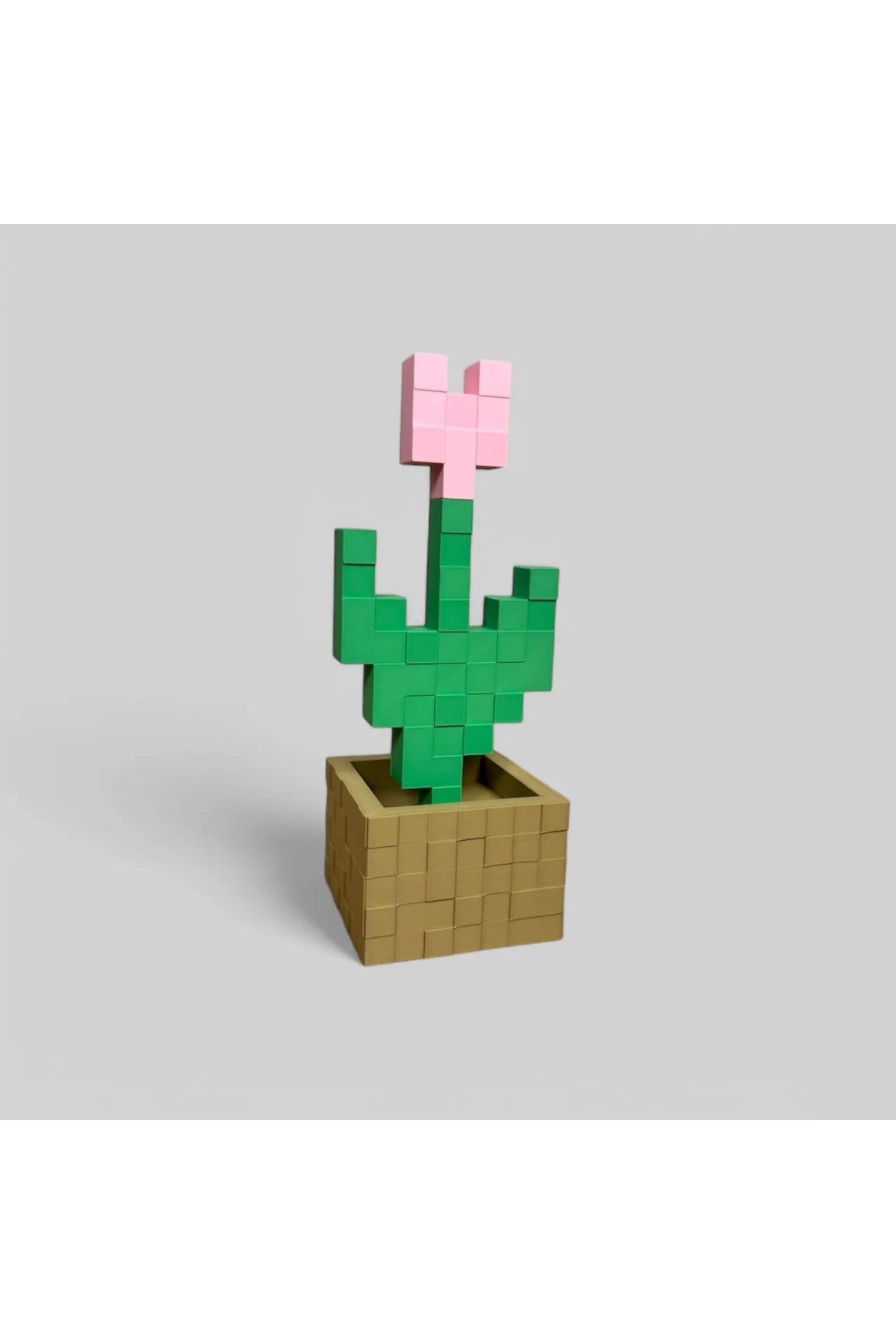 minecraft pempe çiçek lale çiçeği - plastik