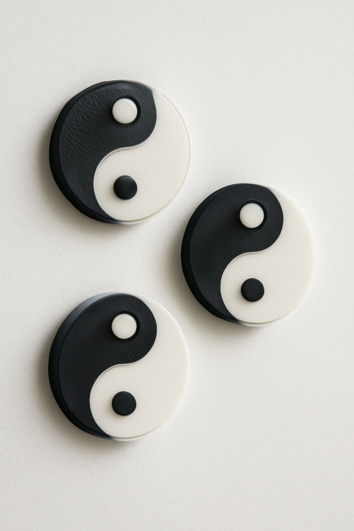 Ying Yang Buzdolabı Magneti