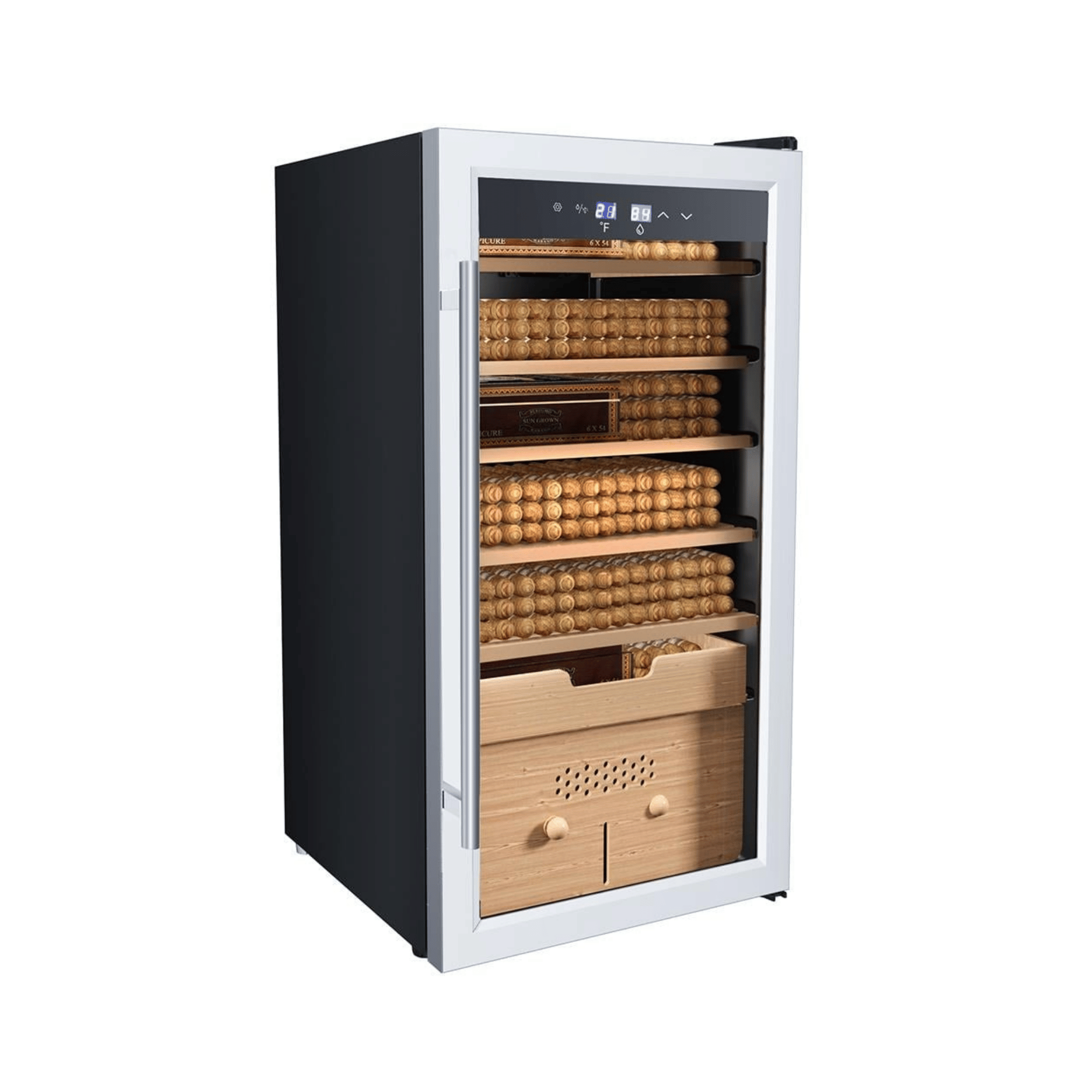Berfmann Cedro Elektronik Humidor Puro Dolabı (574 Puro) - BFC574-SG