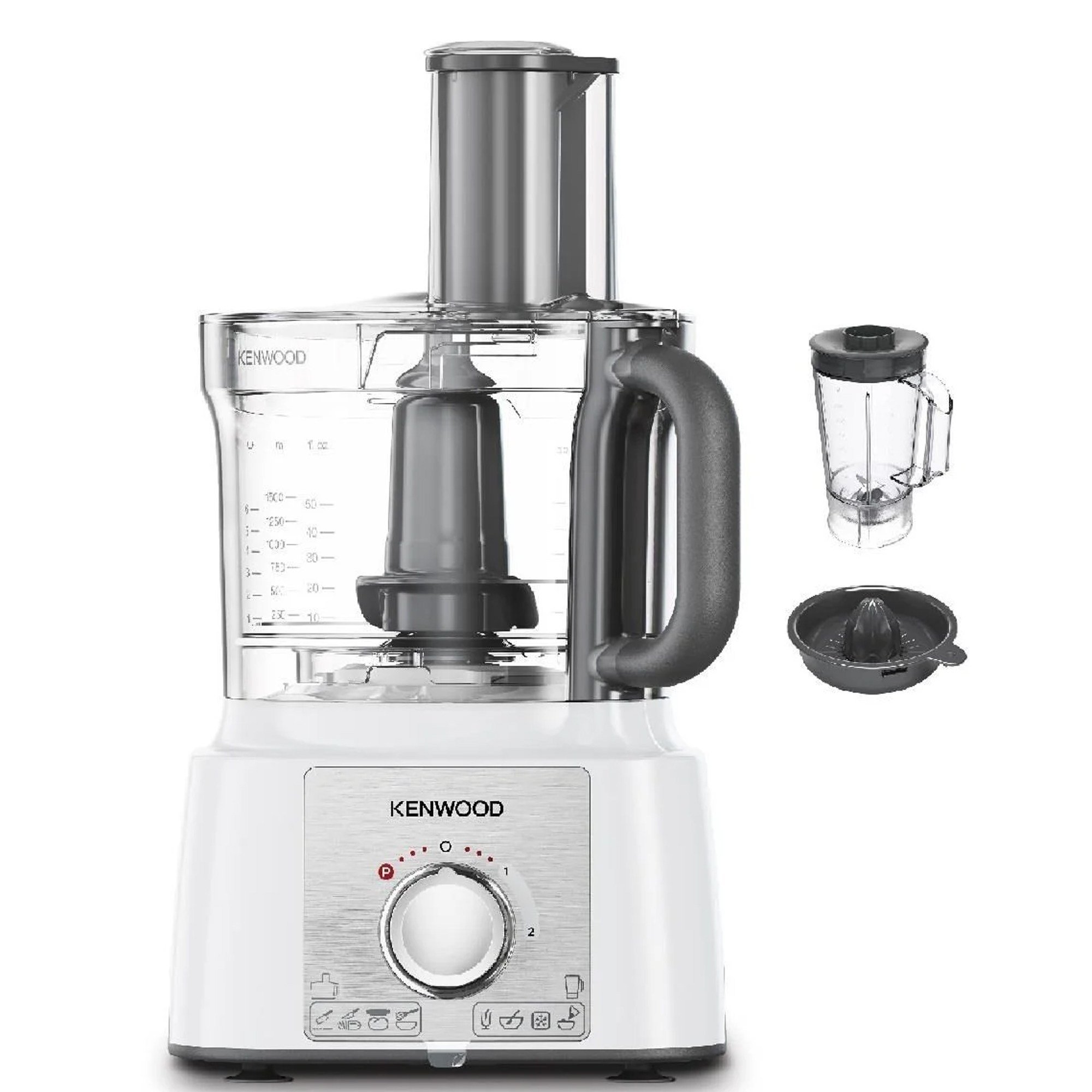 Kenwood Multi Pro Ekspress Mutfak Robotu 3 Lt Hazne Kapasiteli 1000 Watt FDP65.450WH