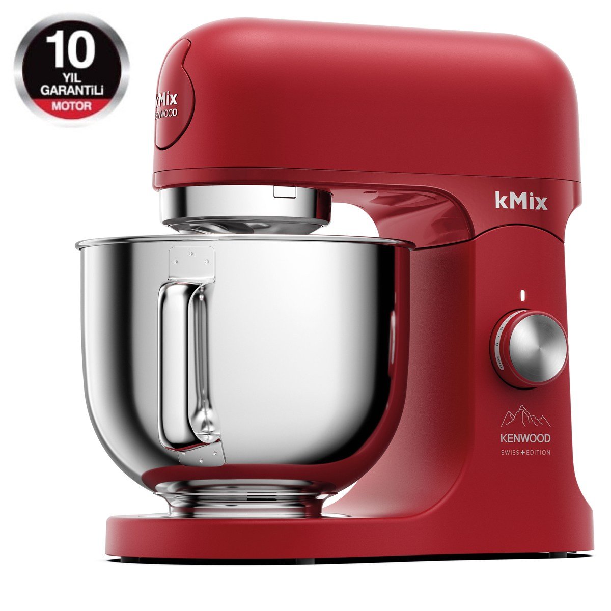 Kenwood SOFT751RD 5 Lt.1000 Watt Mutfak Şefi Stand Mikser Bold Red