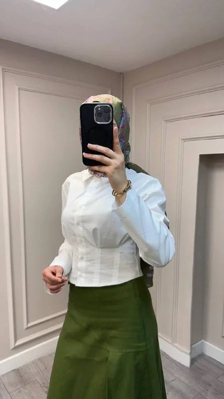 Exquise E26Y06208100 Beyaz Felecia Gömlek