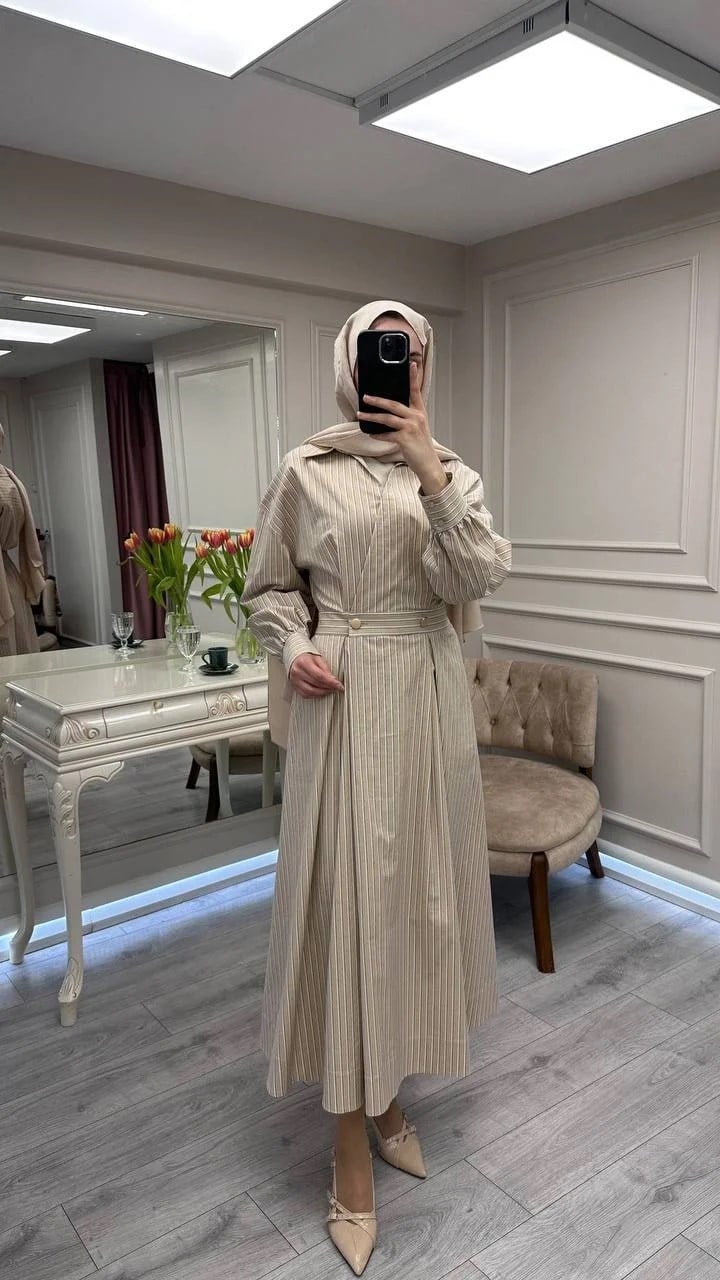 Exquise E26Y06218003 Çok Renkli Kaitlynn Elbise
