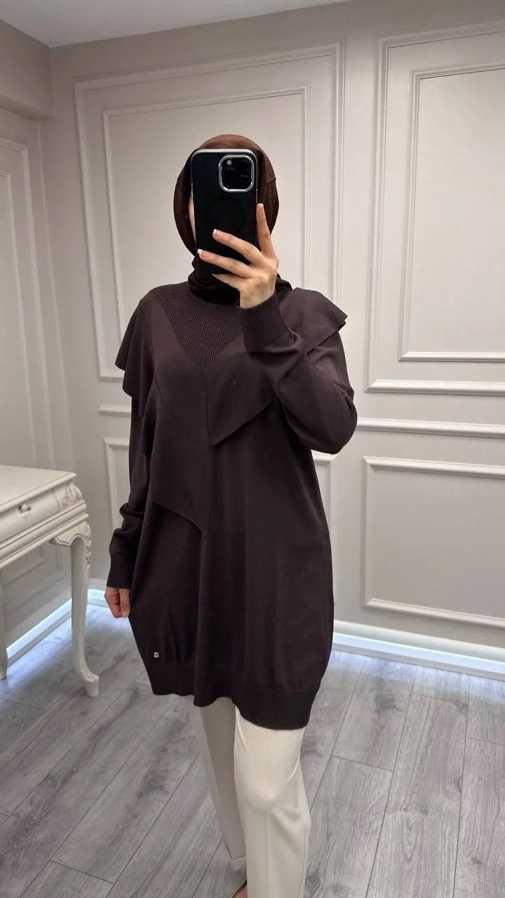Ghisa 3620T4325 Kahve Merserize Tunik