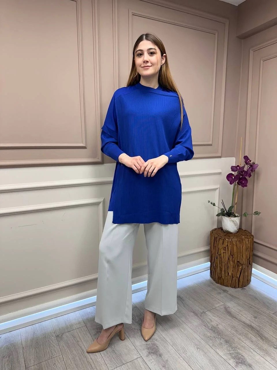İnvee 6250 Sax Triko Tunik