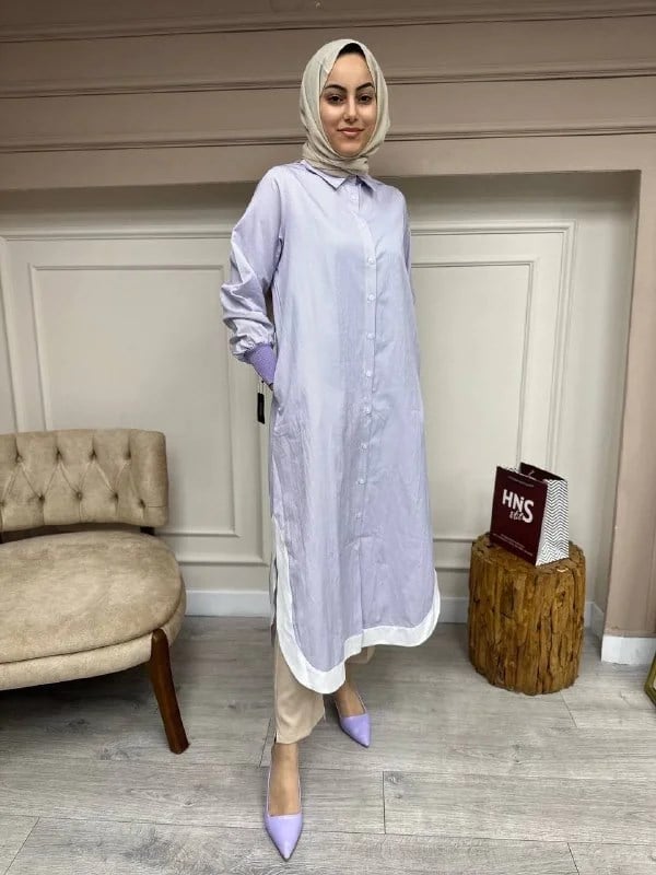 İnvee 6895 Lila Kap
