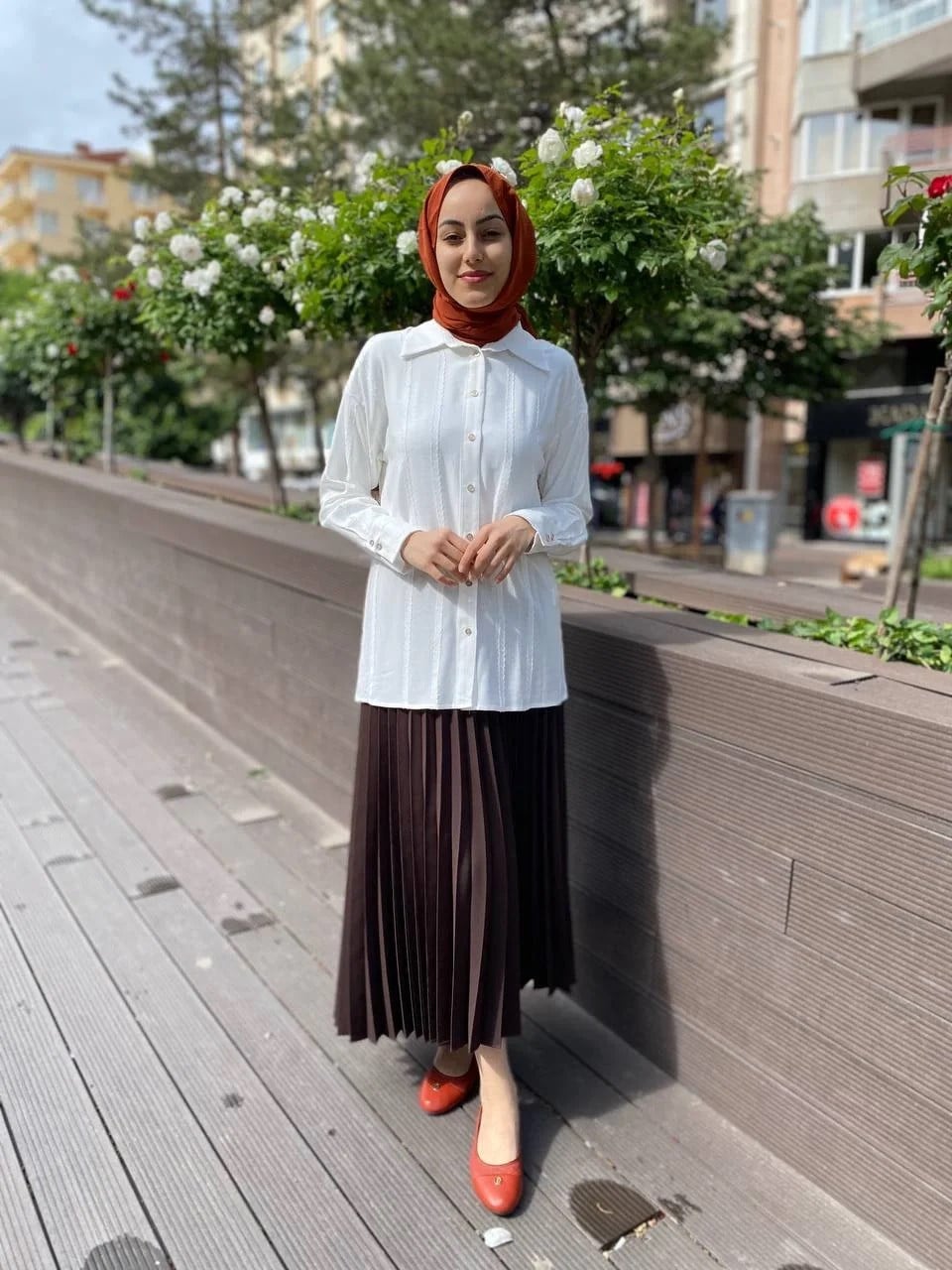 Kahma 24Y18052 Beyaz Gömlek