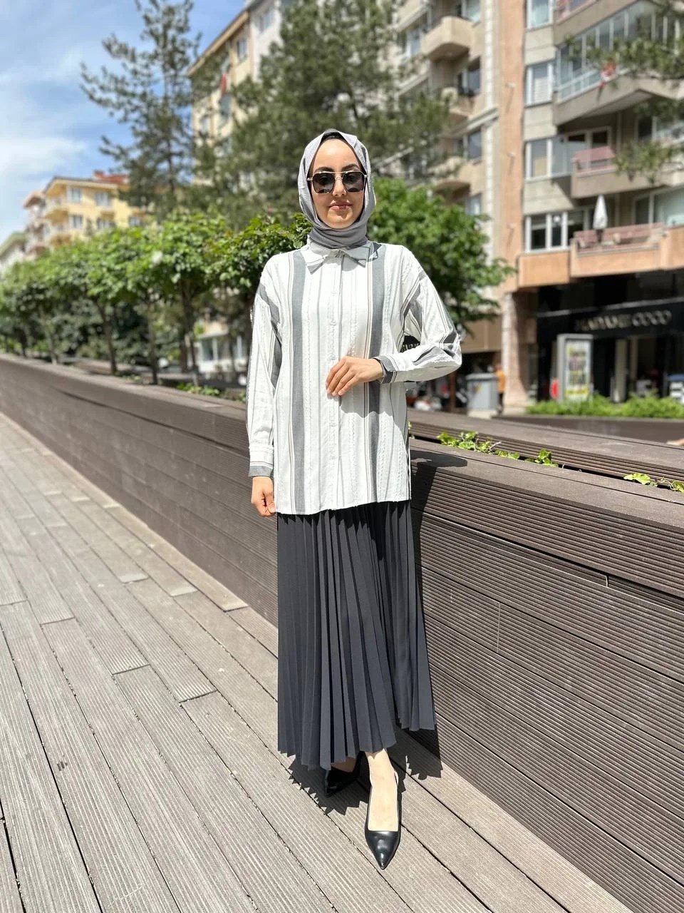 Kahma 24Y18052 Siyah Gömlek