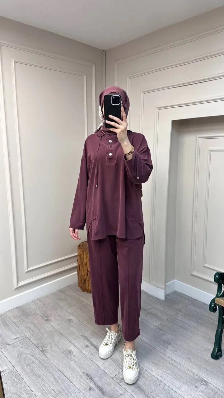 Magazin 7416 Bordo İkili Takım