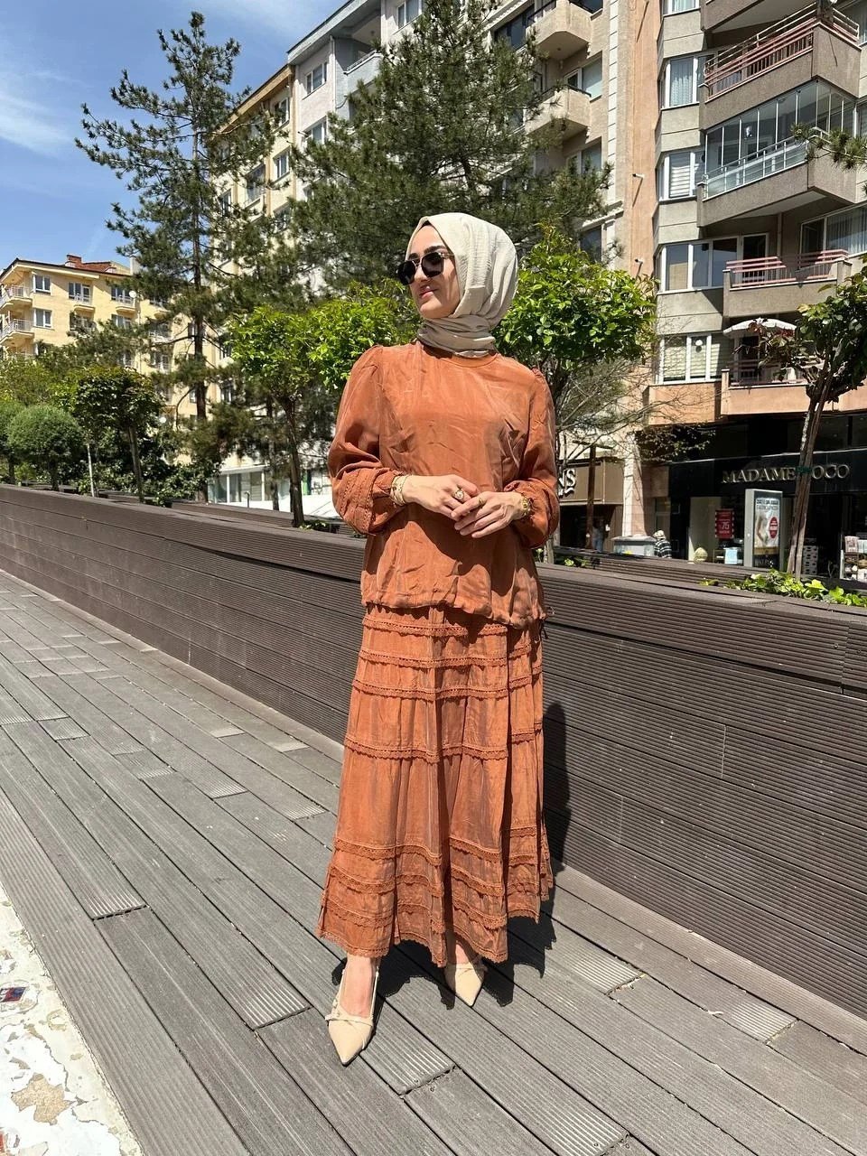 Misswhence 37005 Turuncu İkili Takım