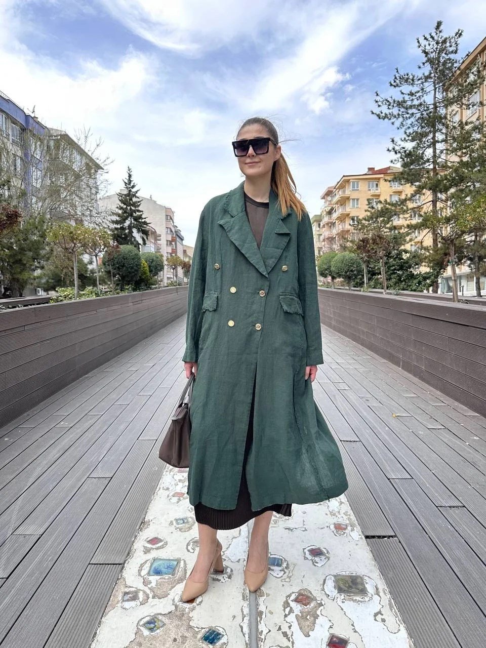 Misswhence 37503 Yeşil Kap