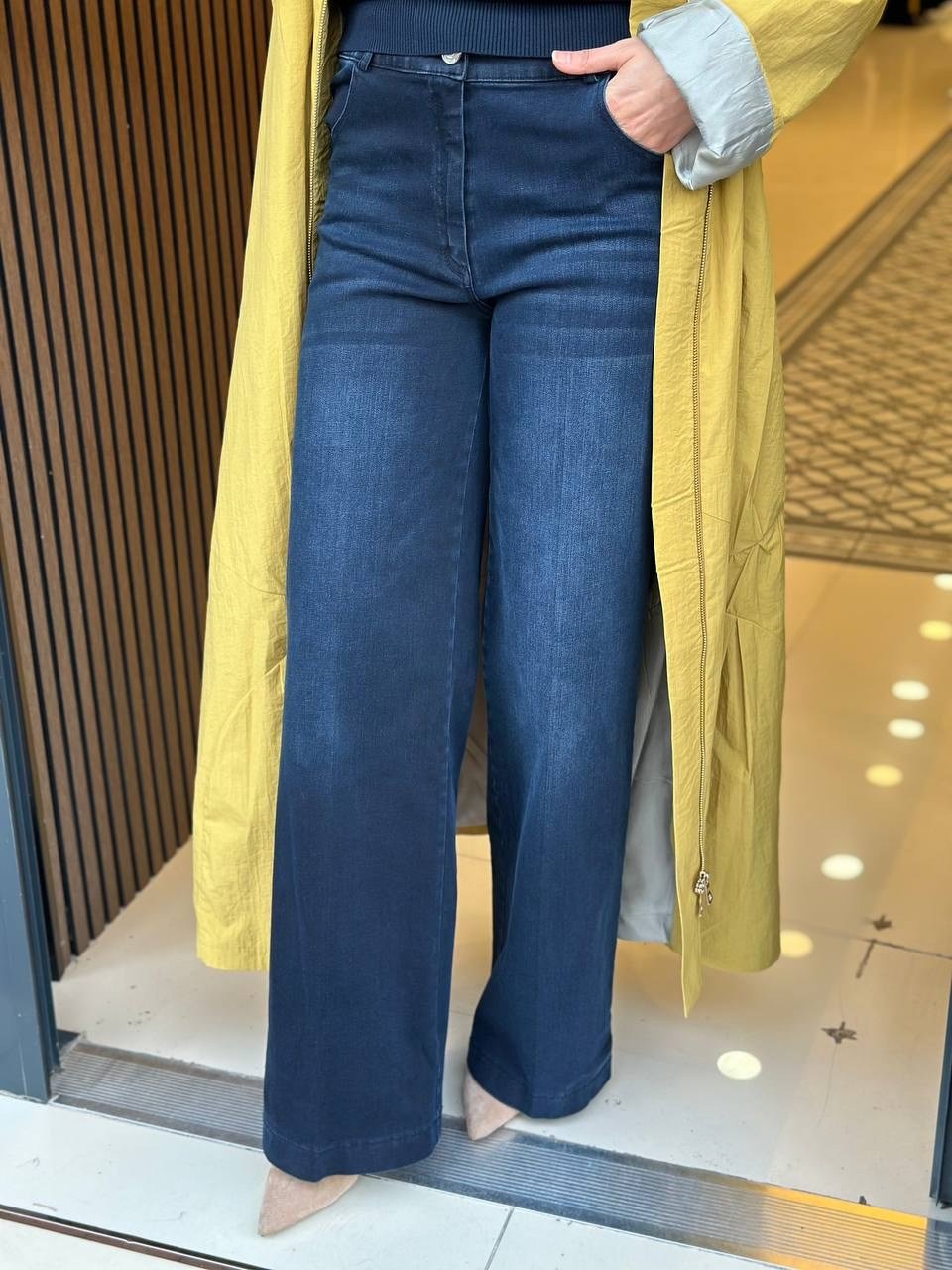 Misswhence 40105 Lacivert Kot Pantolon