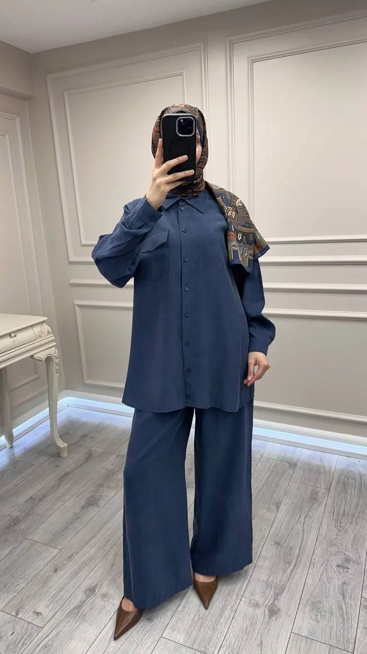 Nuss Triko 26Y1063 İndigo Takım