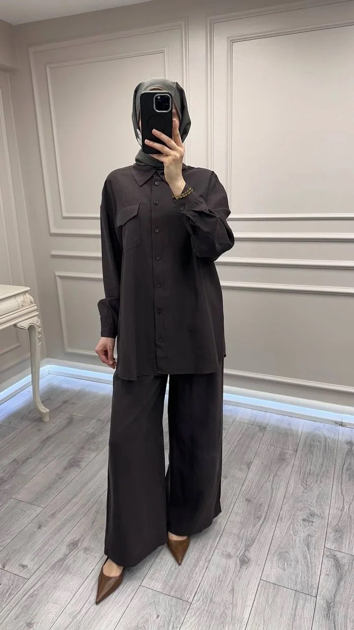 Nuss Triko 26Y1063 Kahve Takım