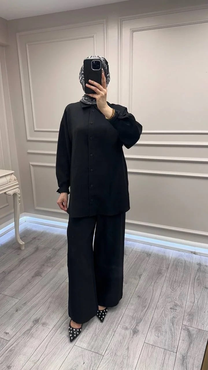 Nuss Triko 26Y1081 Siyah Takım