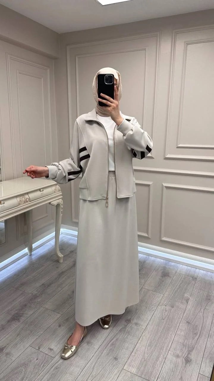 Nuss Triko 26Y1096 Taş Etekli Takım