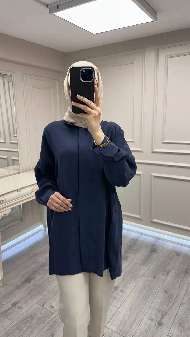 Nuss Triko 26Y3001 Navy Gömlek