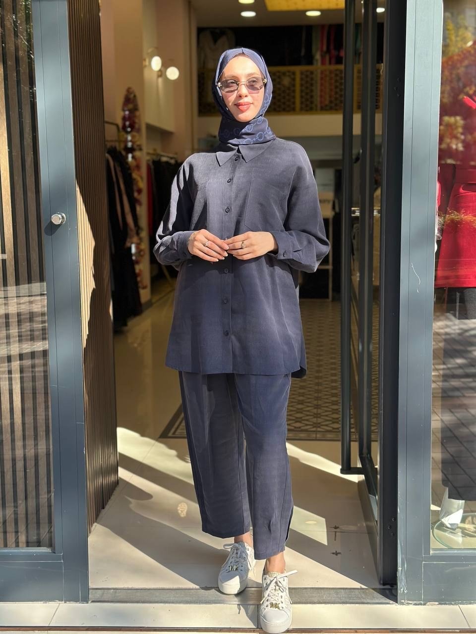 Nuss Triko 27K1092 Lacivert Pantolonlu Takım
