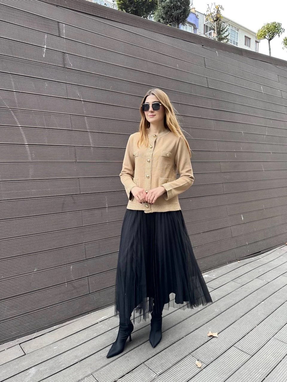 Venöve 25FWHRK0001 Bej Alder Hırka