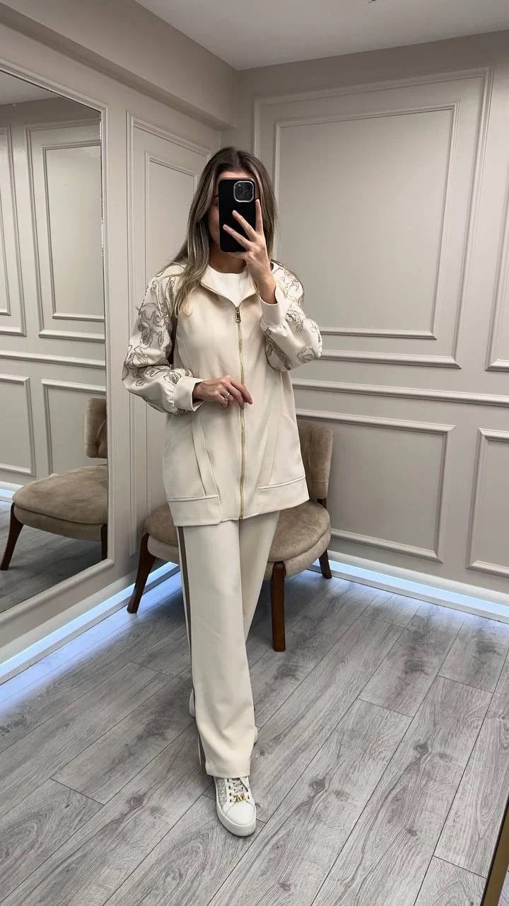 Venöve 26FWCEK0027 Krem Tino Takım