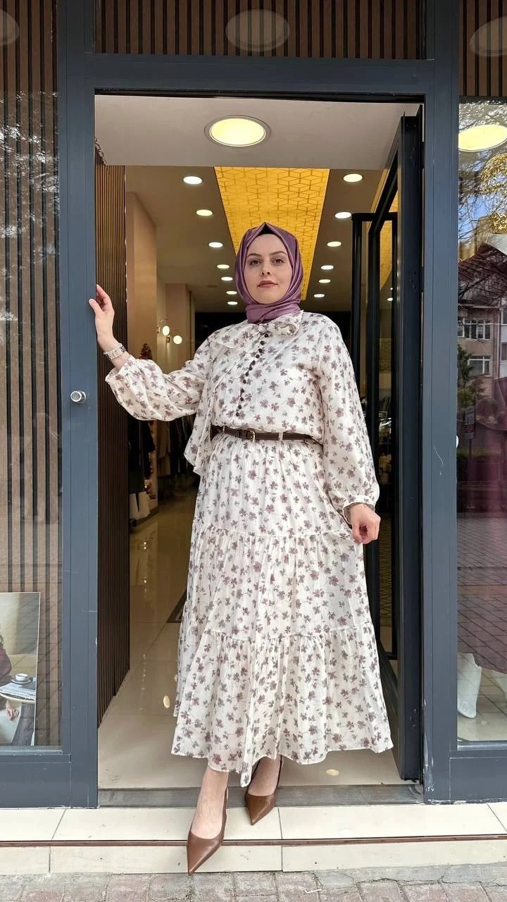 Venöve 26SSETE0005 Çiçekli Enna Takım
