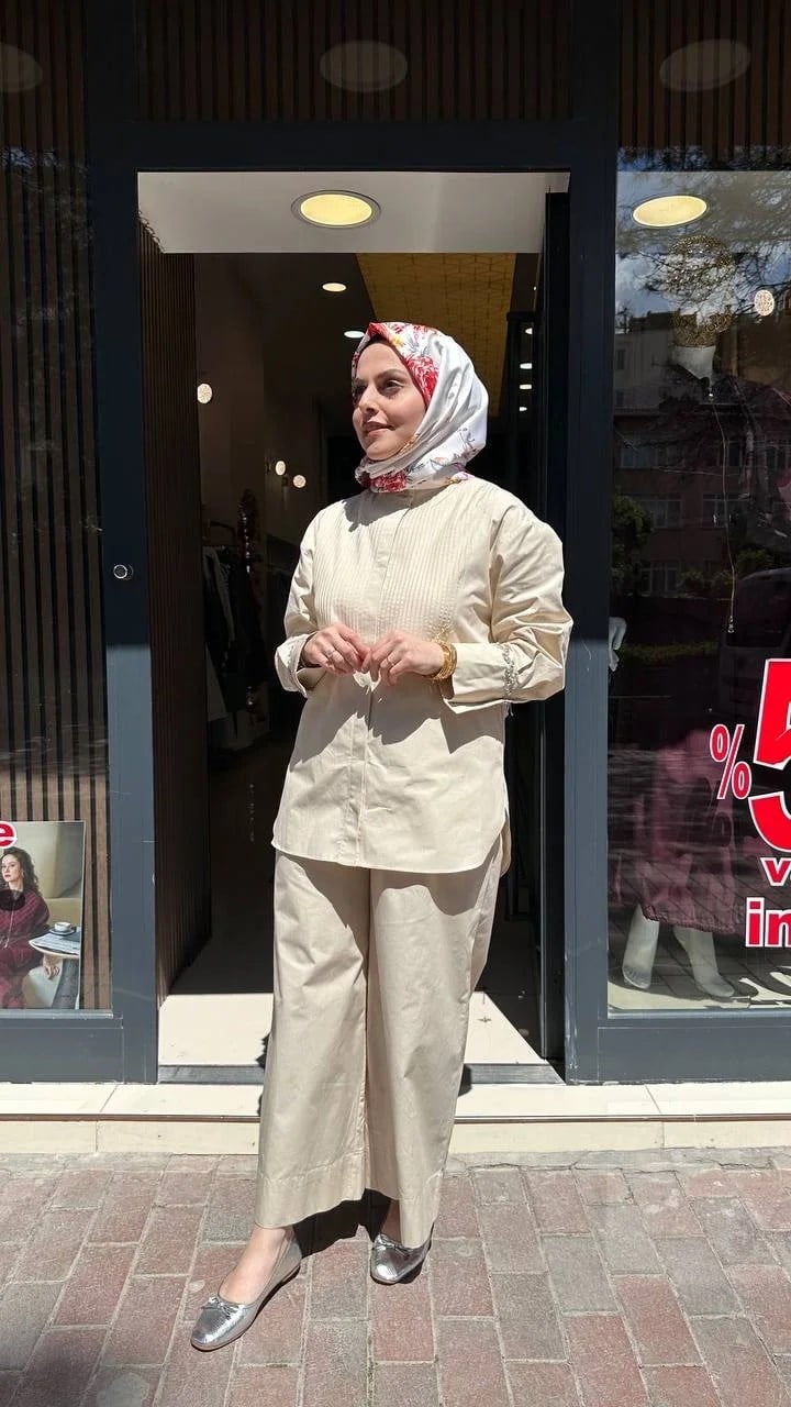 Venöve 26SSGOM0006 Bej Romy Takım