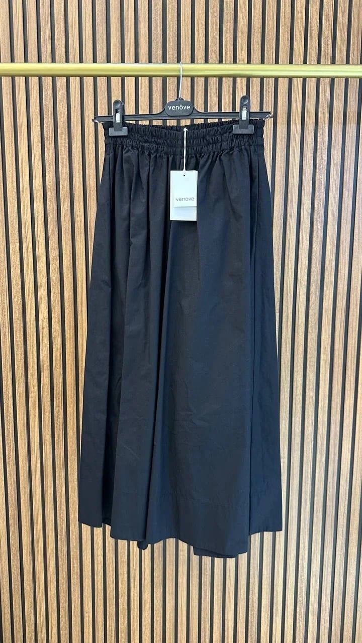 Venöve 26SSPNT0006 Siyah Sole Pantolon