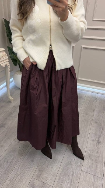 Venöve 27FWETE0010 Bordo Nelli Etek