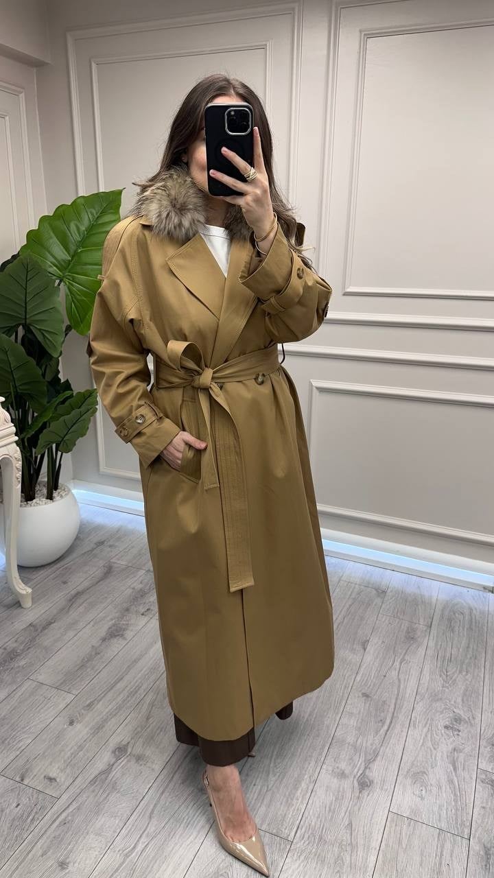 Venöve 27FWTRN0001 Camel Cressida Trenç