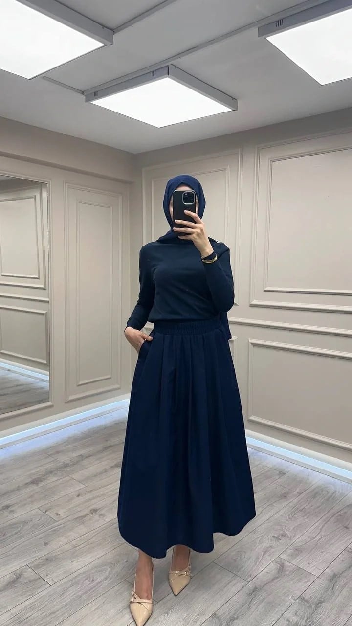 Yusuf Özdemir 26K1555 Lacivert Etek