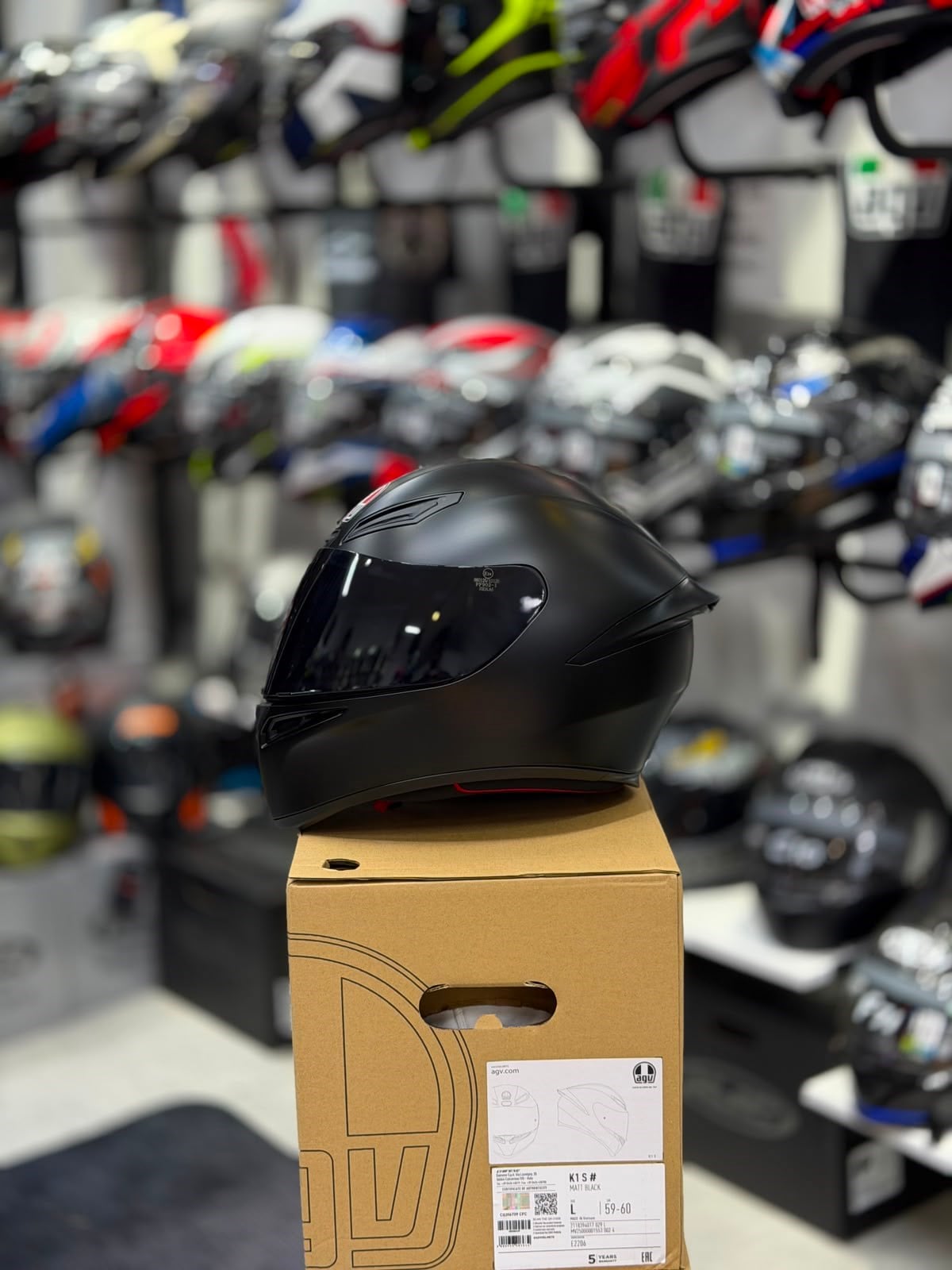 Agv K1S Mono Matt Black