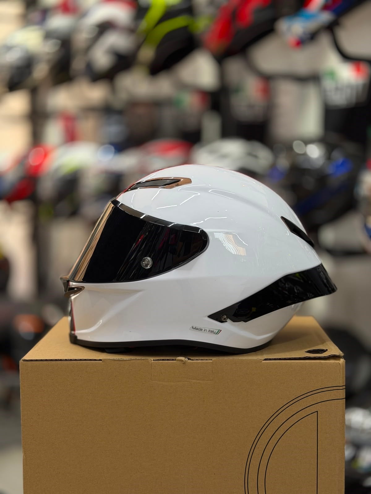 Agv Pista Gp Rr Full Beyaz