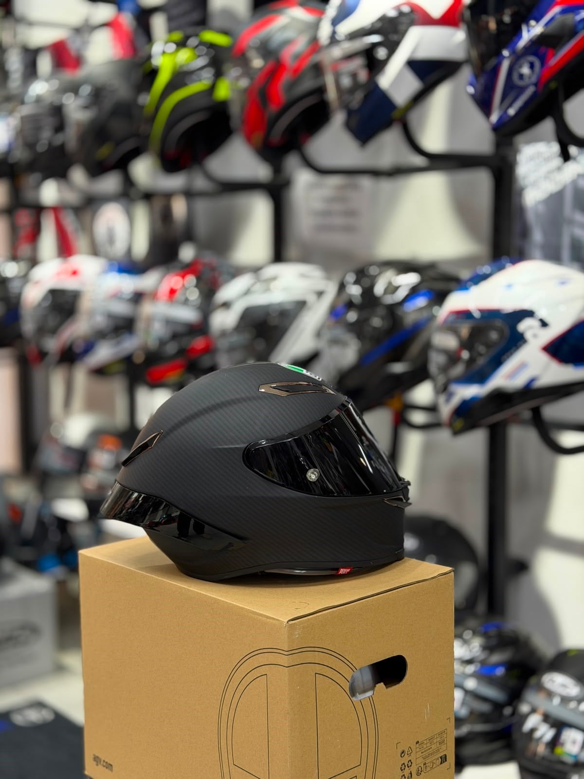 Agv Pista Gp Rr Full Mat Siyah