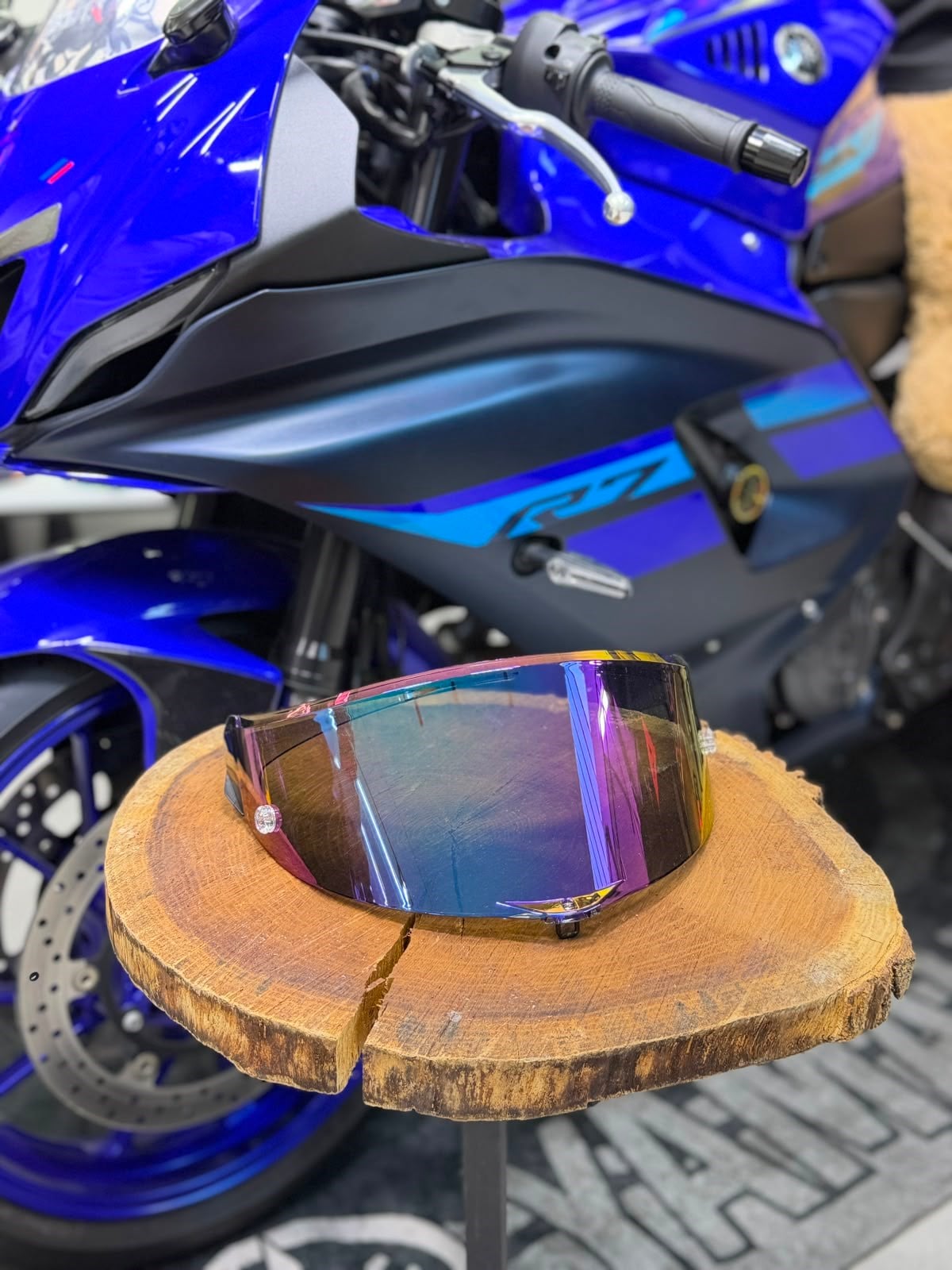 Agv Pista Gp Rr Vizör Açık Mavi