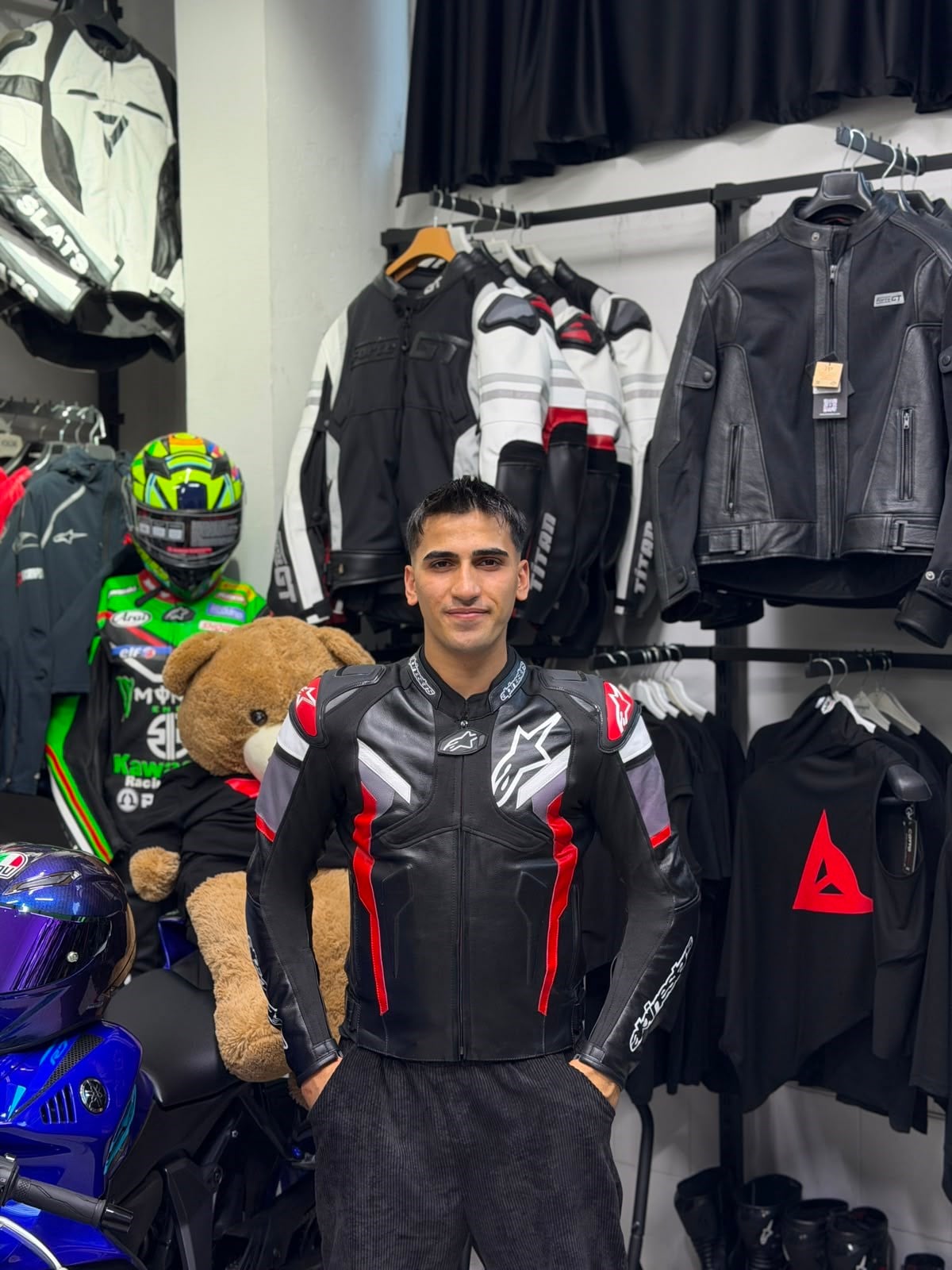 Alpinestars Atem V4 Kırmızı Motor Ceketi