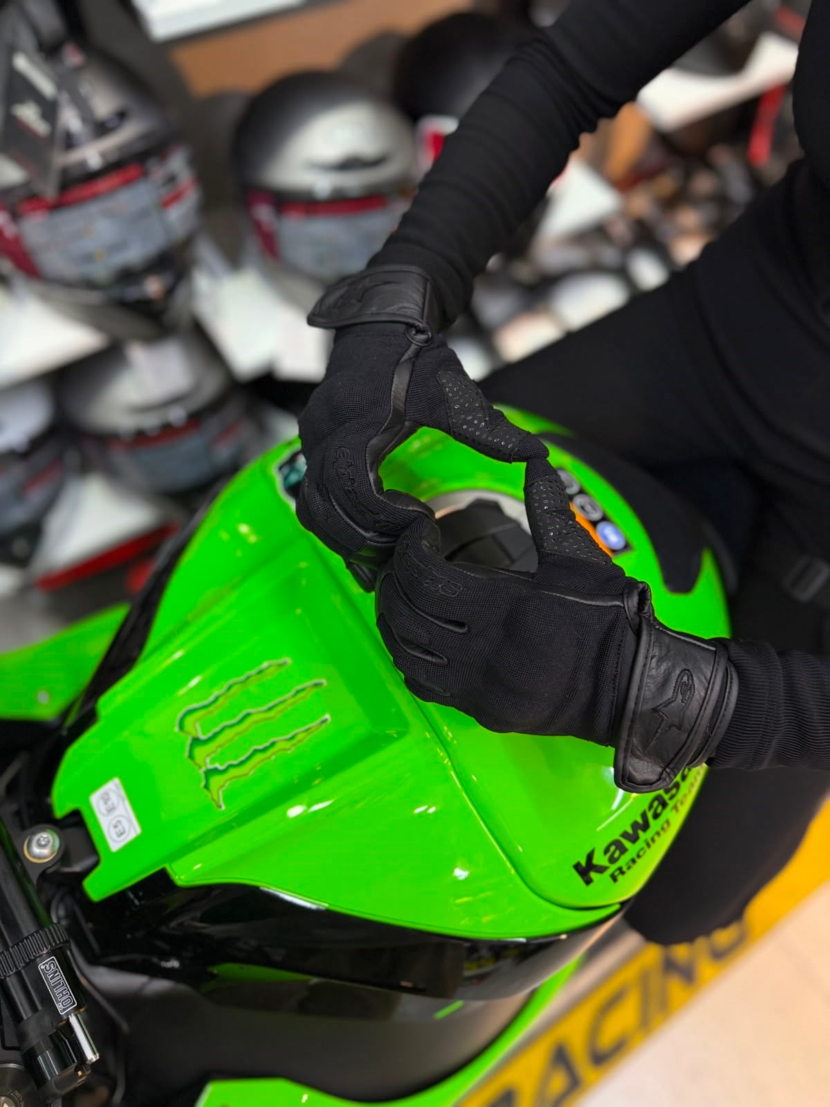 Alpinestars Kumaş Eldiveni Full Siyah