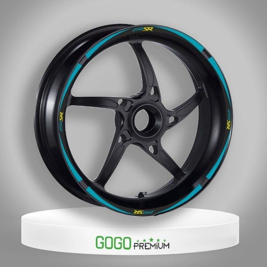 Cf Moto 250 Sr 2020 - 2024 Uyumlu 1 Set Jant Şeridi 001