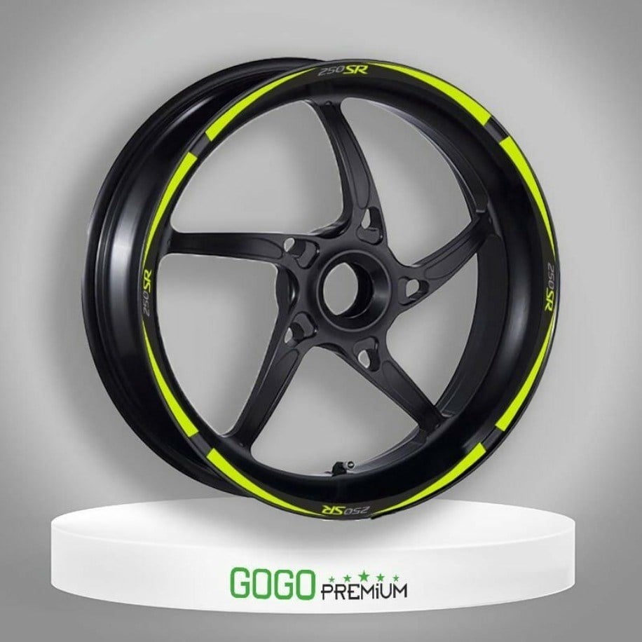 Cf Moto 250 Sr 2020 - 2024 Uyumlu 1 Set Jant Şeridi 002