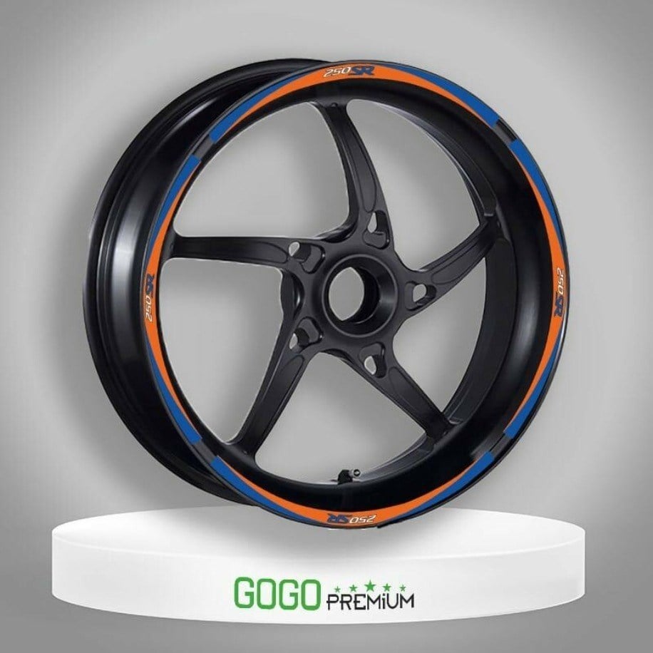 Cf Moto 250 Sr 2020 - 2024 Uyumlu 1 Set Jant Şeridi 005