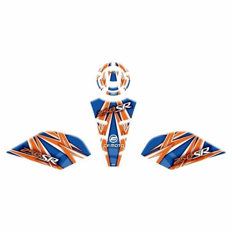 Cf Moto 250 Sr 2020 - 2024 Uyumlu Tank Pad Set 008