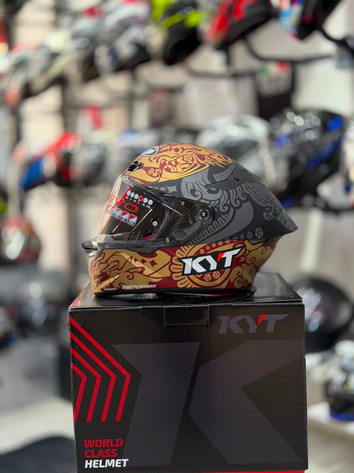 Kyt Tt-Revo Kask Enea Indonesia 2023 Edition Matt