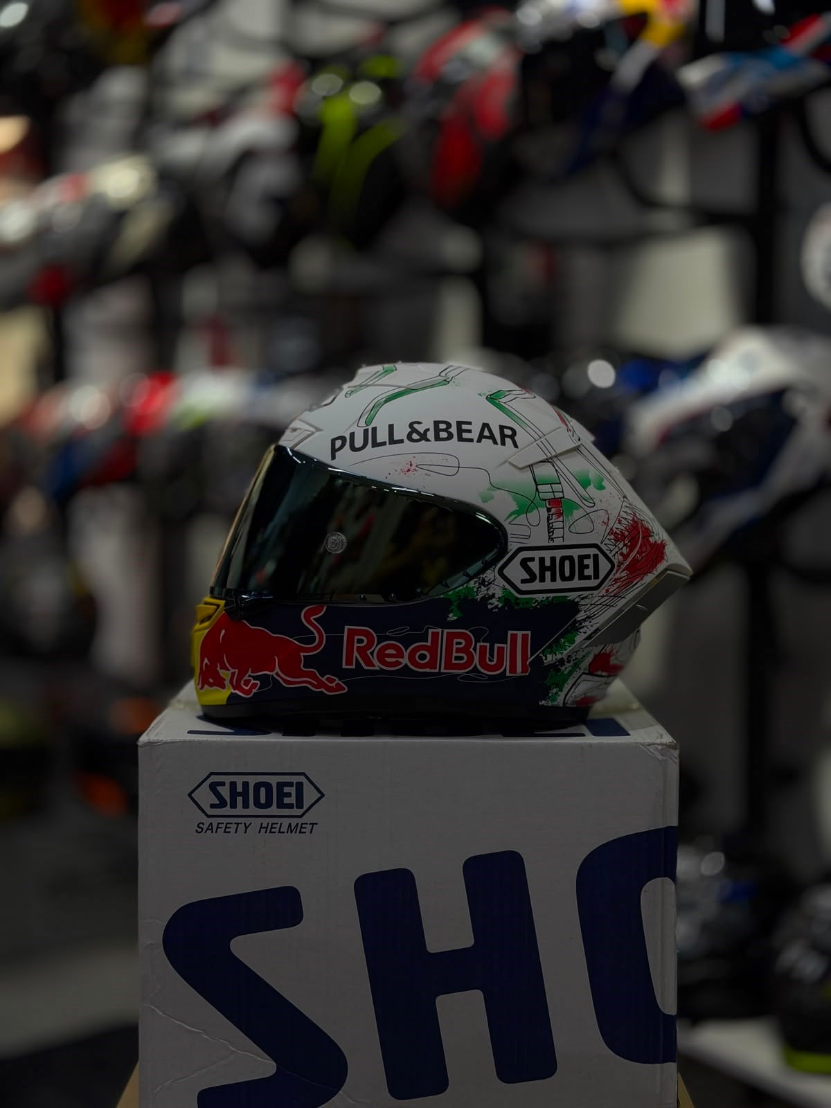 Shoei X14 Mat Redbull