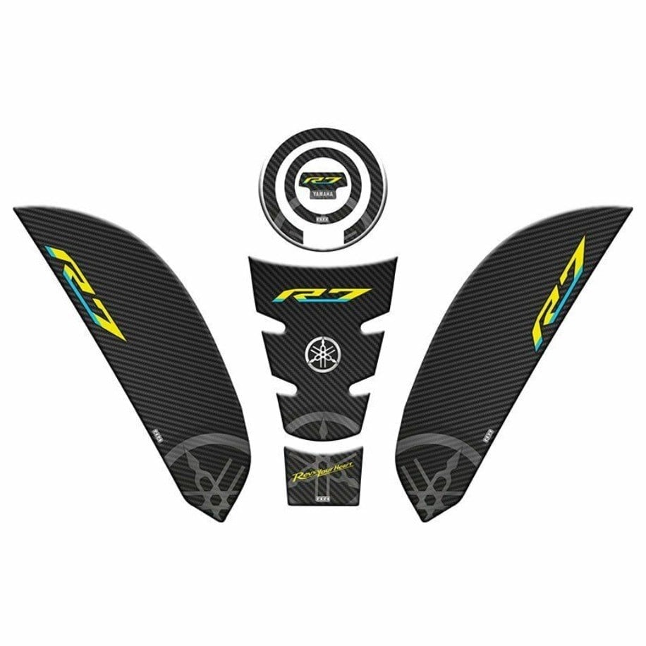 Yamaha R7 2021-2024 Uyumlu Tank Pad Set 007