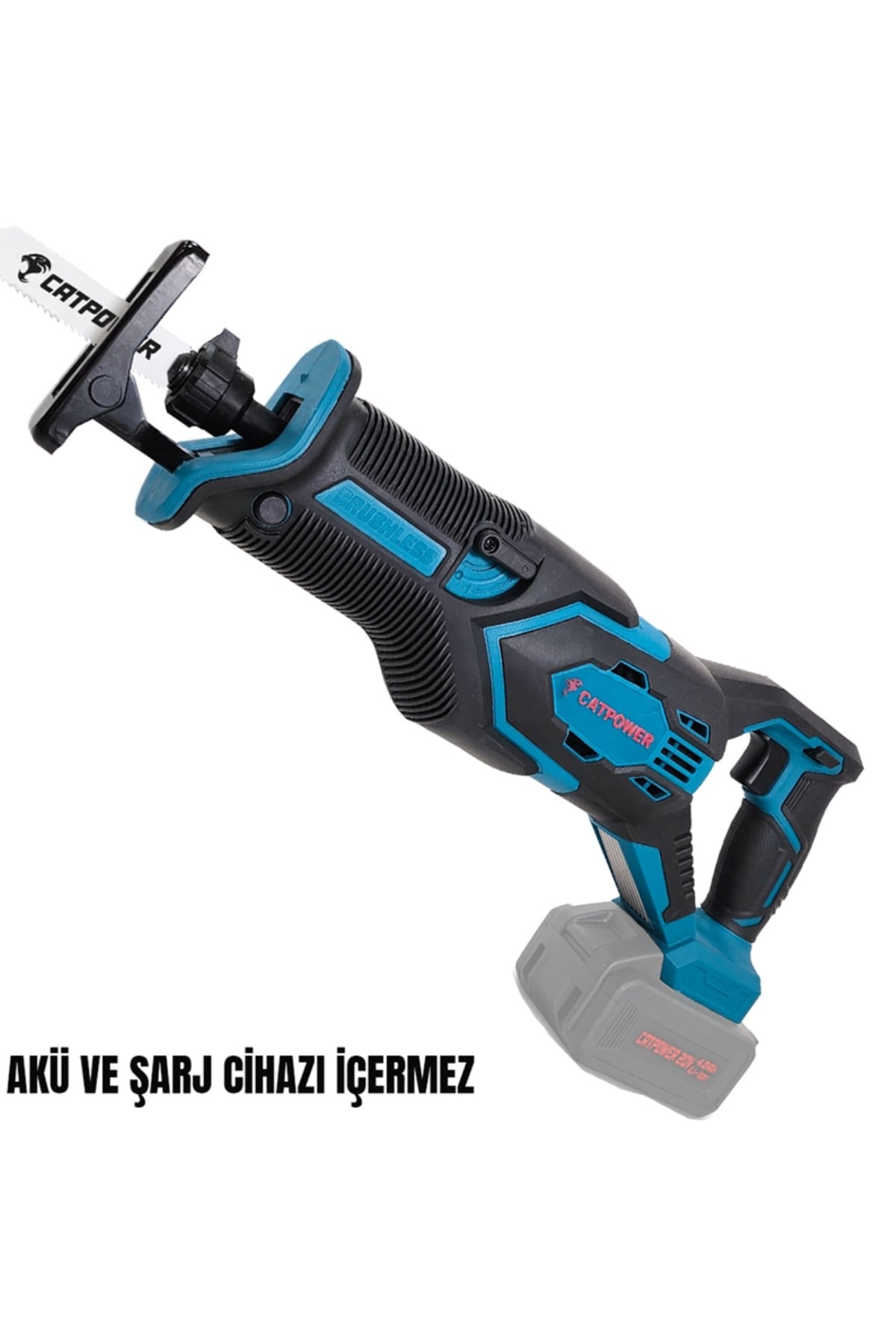 CATPOWER KÖMÜRSÜZ AKÜLÜ TİLKİ KUYRUĞU TESTERE 20V Lİ-İON