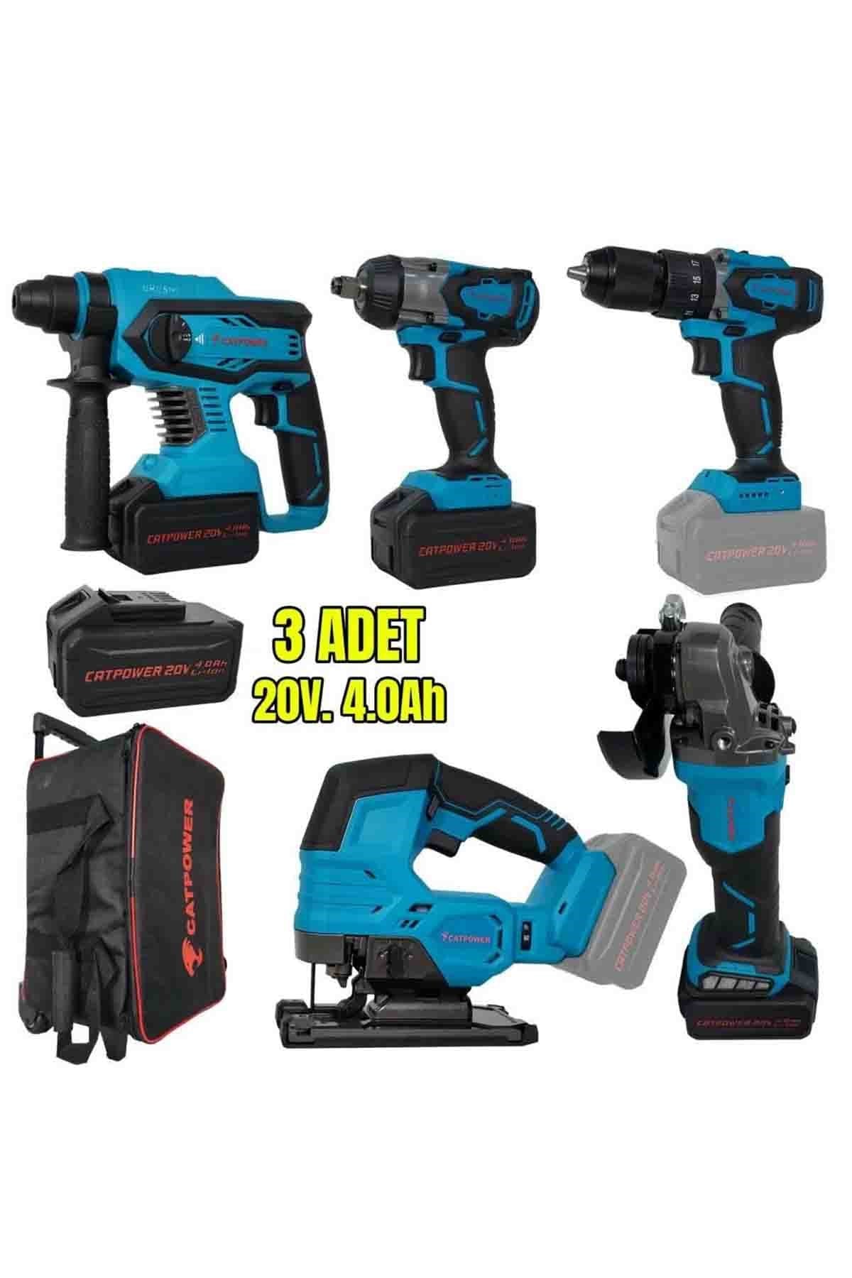 KÖMÜRSÜZ AKÜLÜ SET DARBELİ VİDALAMA / KIRICI