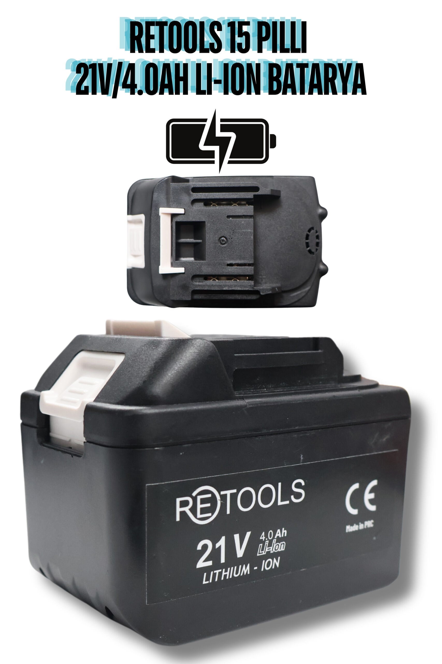 RETOOLS  15 PİLLİ BATARYA 21V/4.0AH