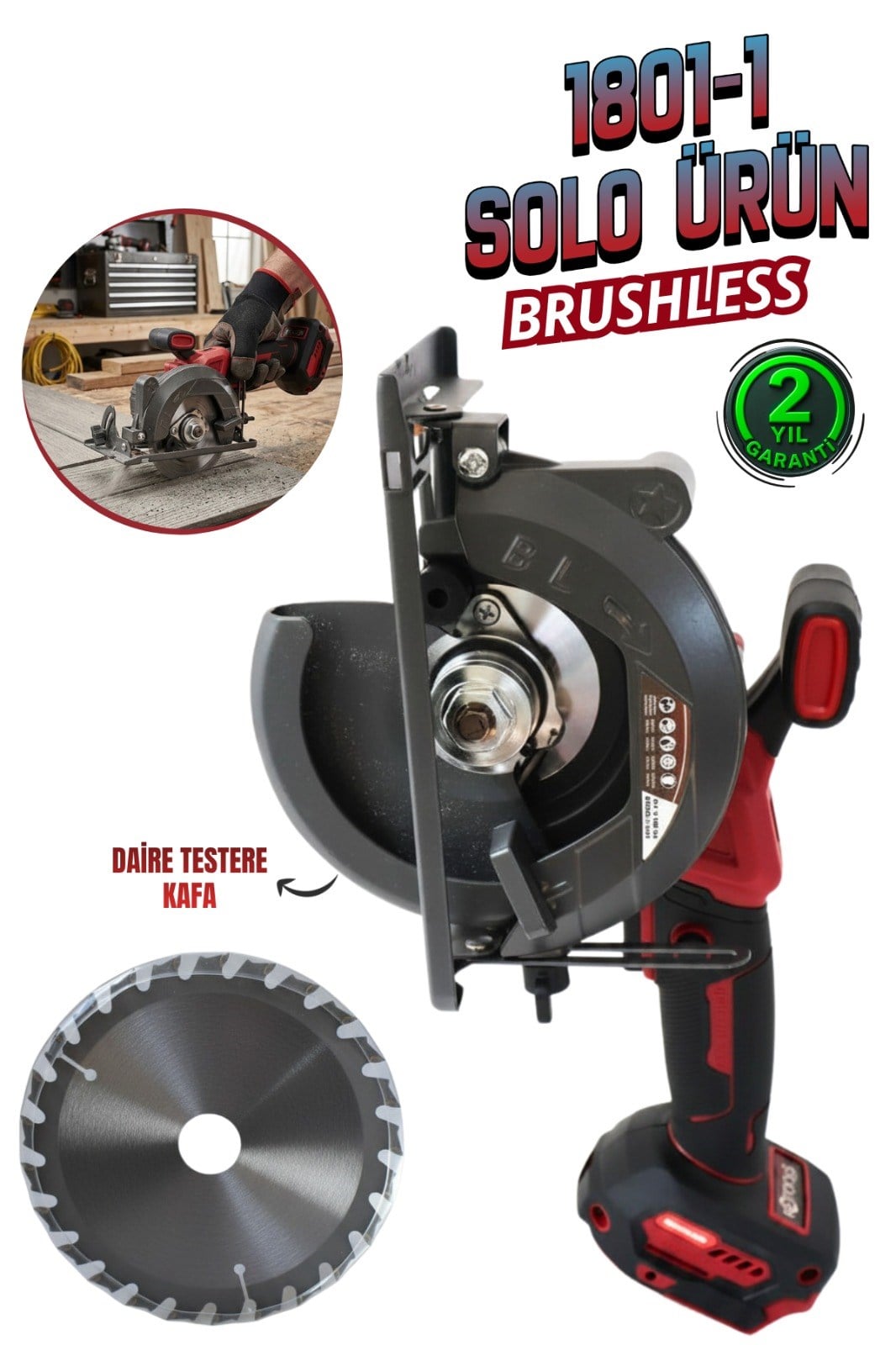 RETOOLS 1801-1 125 MM Daire Testere KAFA