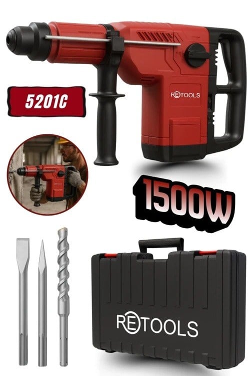 RETOOLS BORDO 11 KG KIRICI DELİCİ HİLTİ