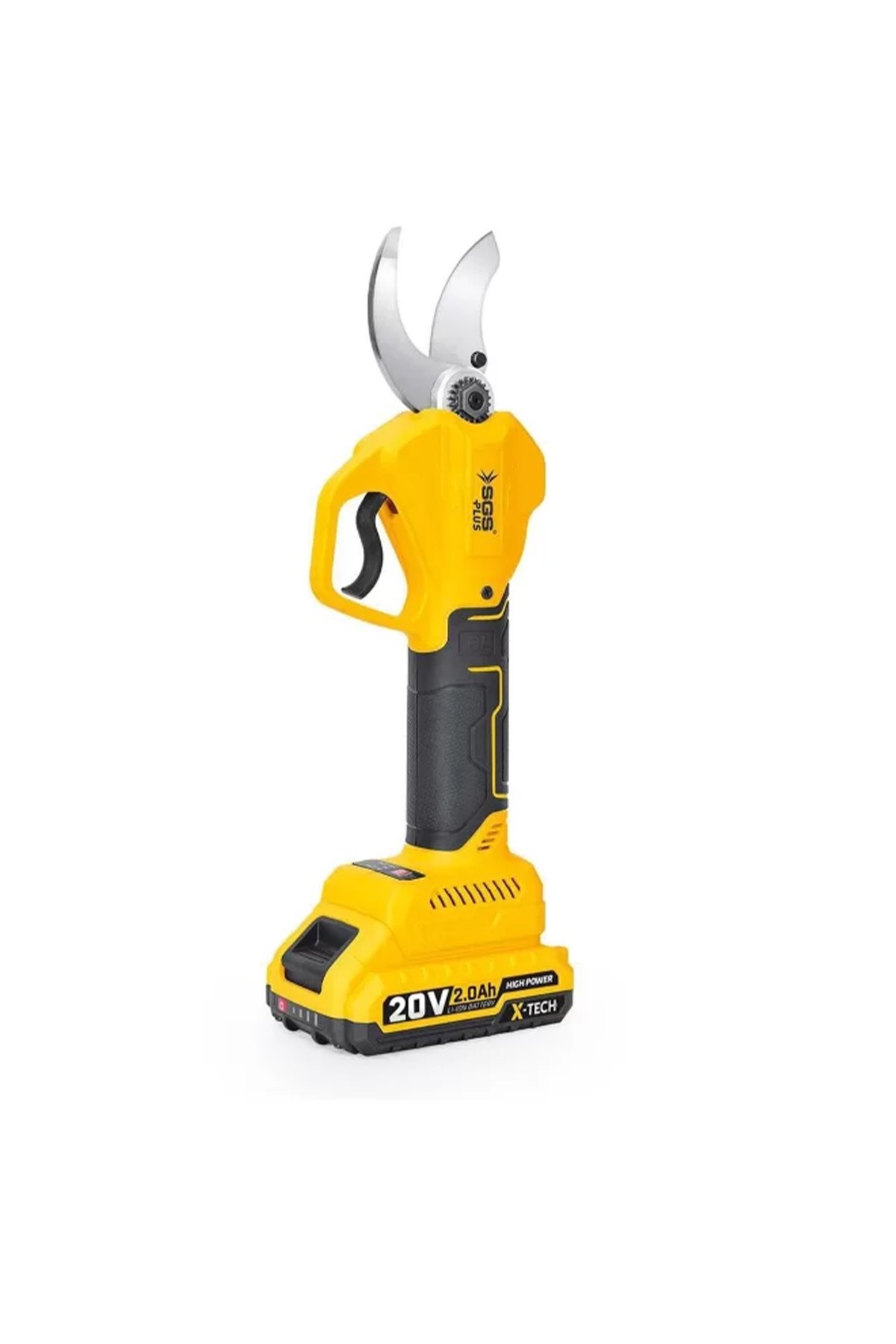 SGS AKÜLÜ BUDAMA MAKASI 20V 2*2.0 AH (KÖMÜRSÜZ MOTOR)